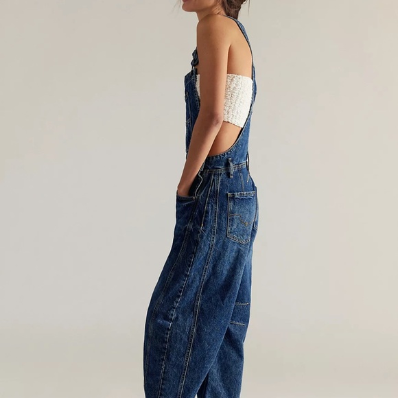 Free People Barrel Overalls - Picture 2 of 6